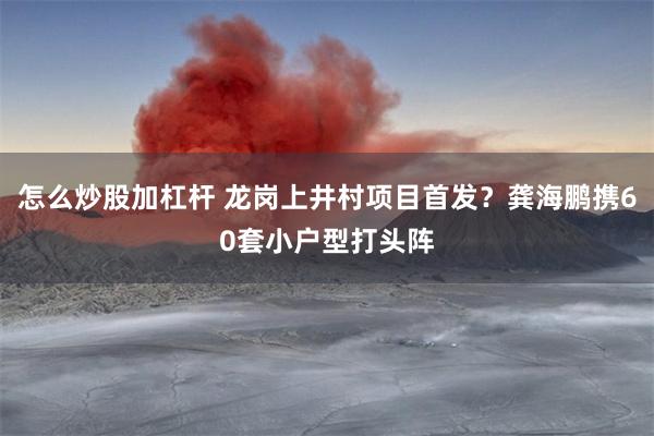 怎么炒股加杠杆 龙岗上井村项目首发？龚海鹏携60套小户型打头阵
