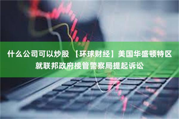 什么公司可以炒股 【环球财经】美国华盛顿特区就联邦政府接管警察局提起诉讼